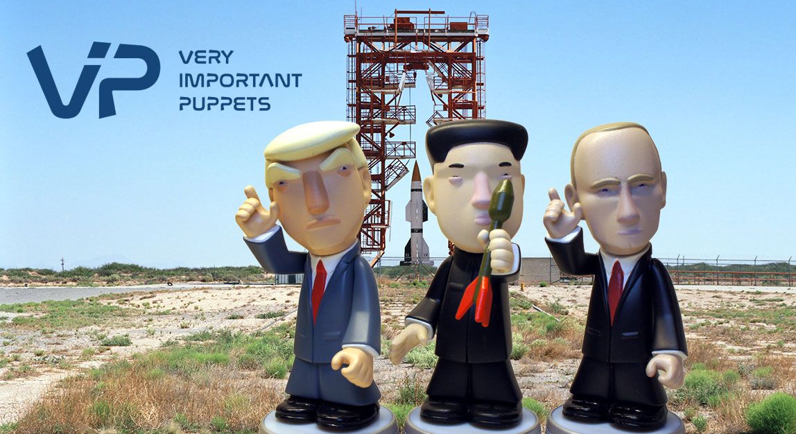 You control the world leaders with... Very Important Puppets